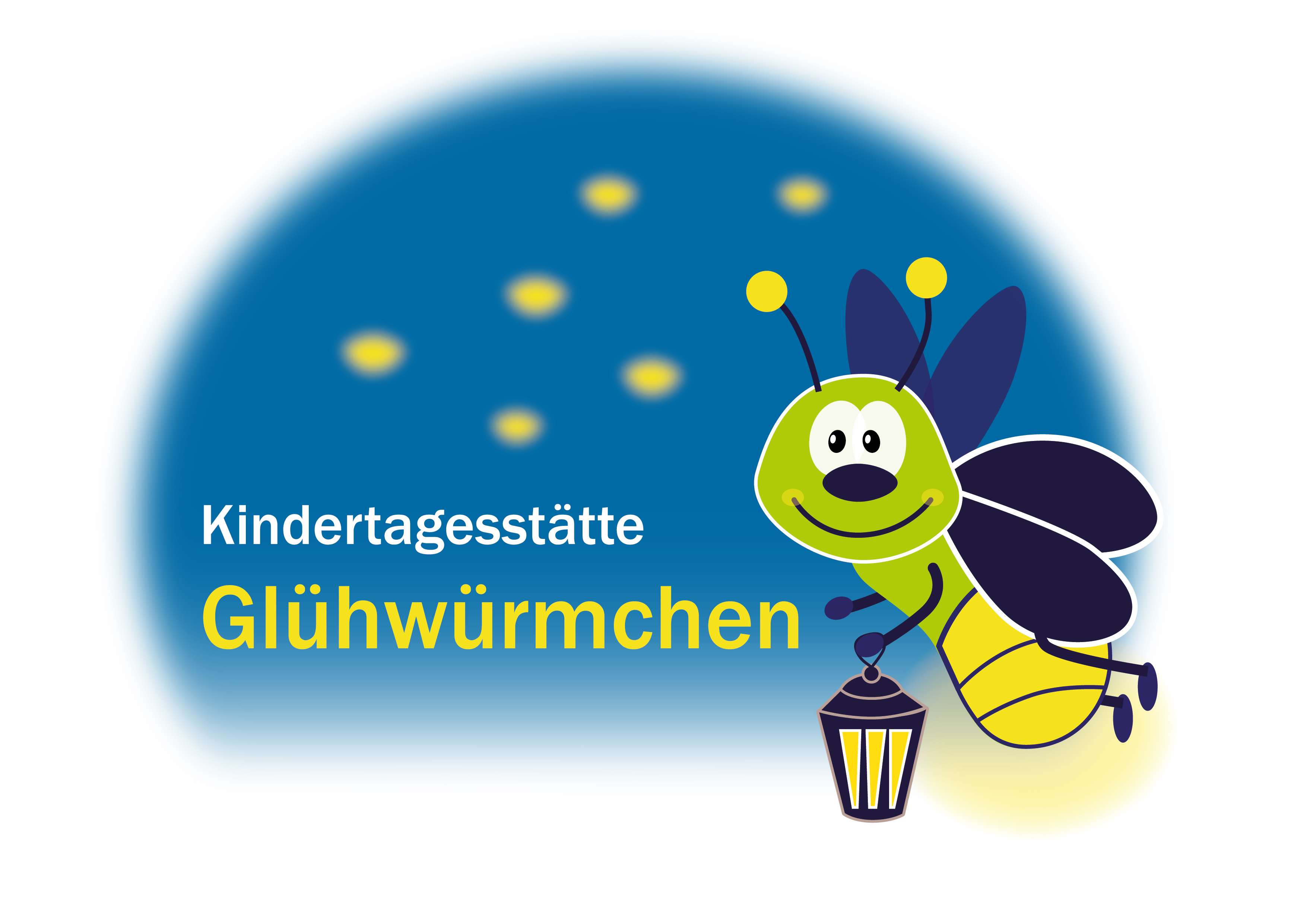  Logo der Kindertagesstätte Glühwürmchen. 